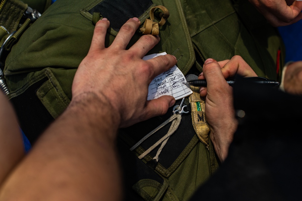 Cobra Gold 20: 31st MEU MRF prepares for parachute insert