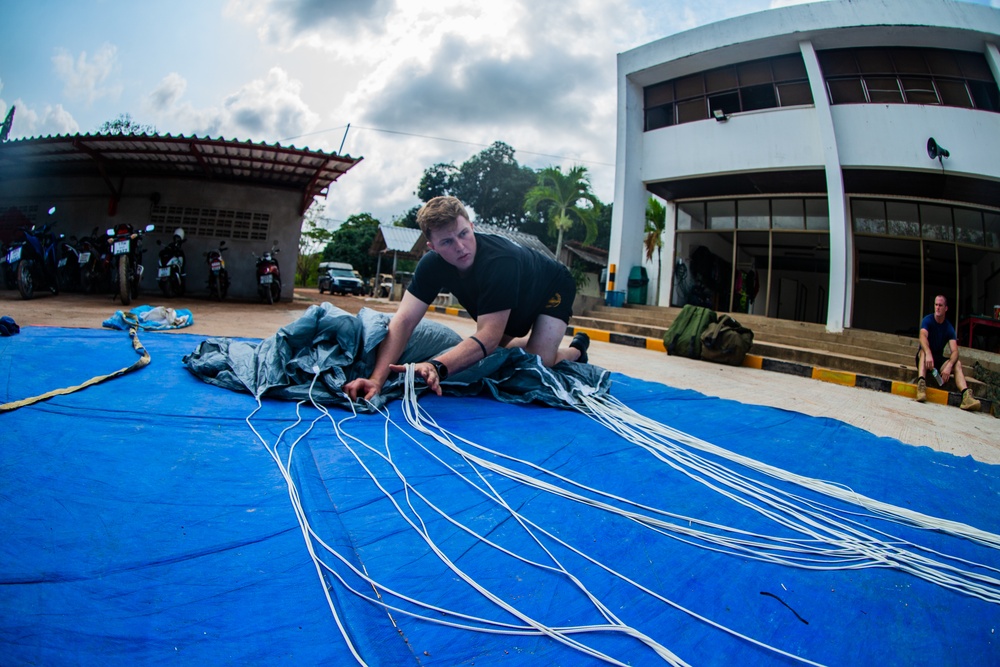 Cobra Gold 20: 31st MEU MRF prepares for parachute insert