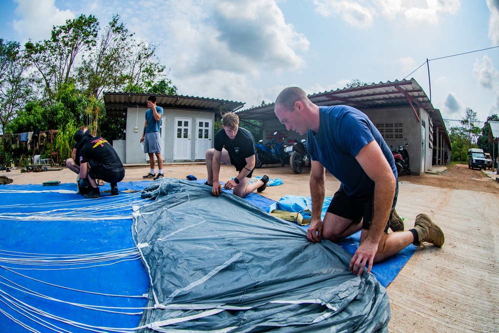 Cobra Gold 20: 31st MEU MRF prepares for parachute insert