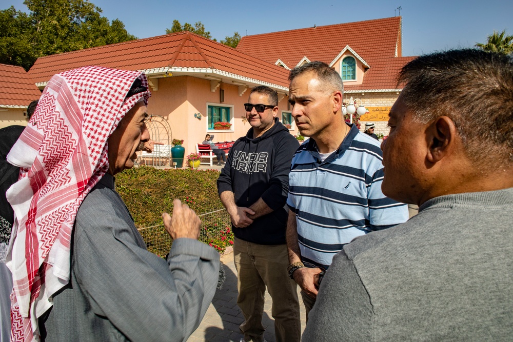 USARCENT Soldiers promote friendship through Community Outreach Program.