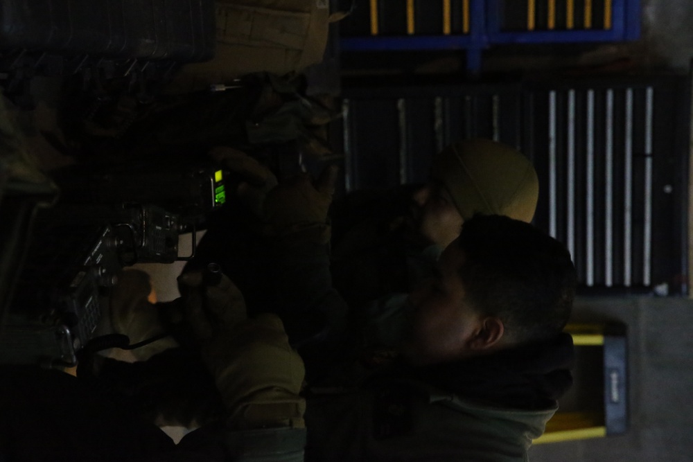 CBIRF Marines and Sailors participating in Arctic Eagle cold weather training