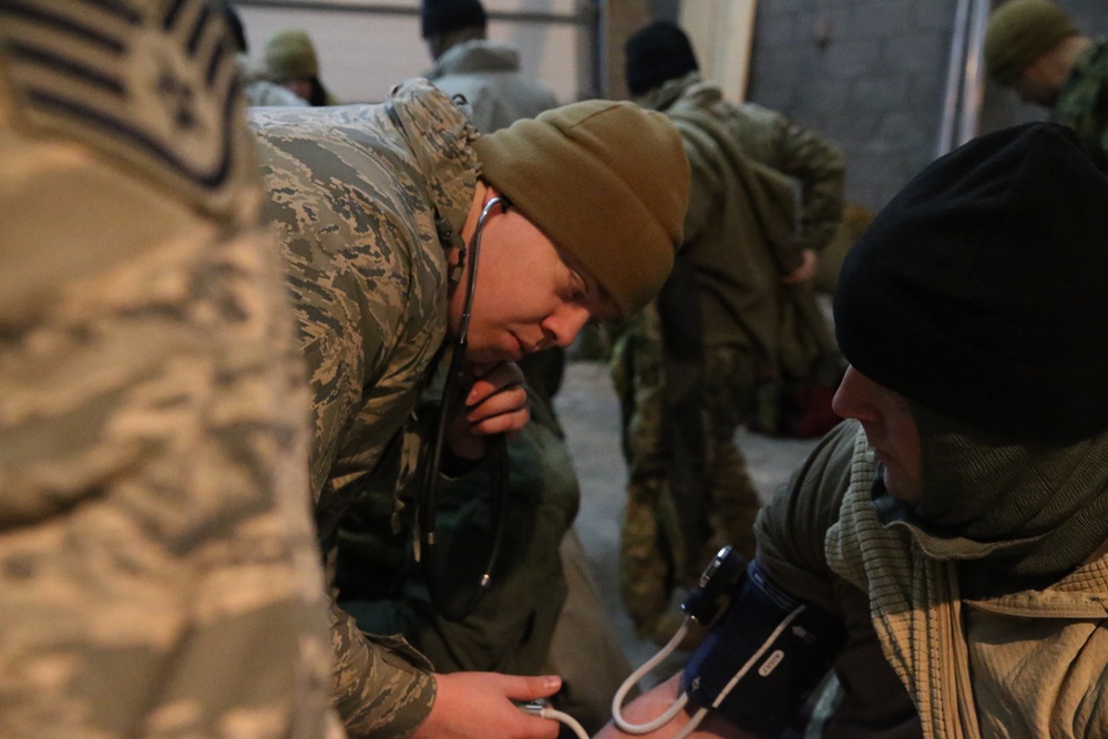 Operation Arctic Eagle is conducted to combat extreme cold