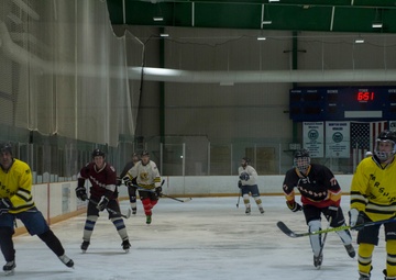 Sailors Play Hockey
