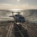 MH-60R Seahawk Helicopter Prepares To Land