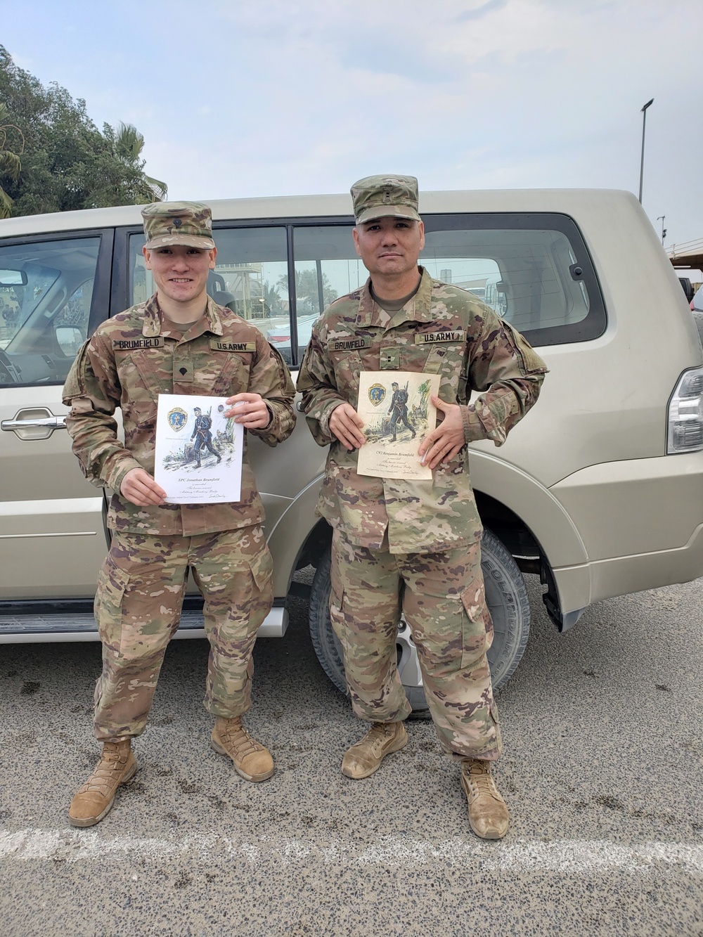 DVIDS Images Father And Son Complete Norwegian Foot March Together While Deployed Image 2 Of 2 