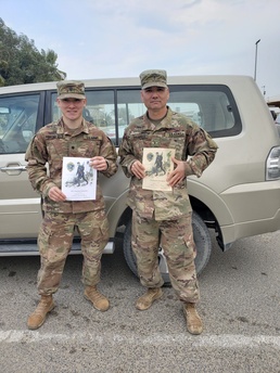 Father and son complete Norwegian Foot March together while deployed