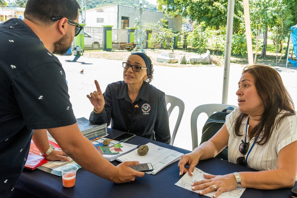 FEMA Presence at Business Conference in Yauco Following Quake