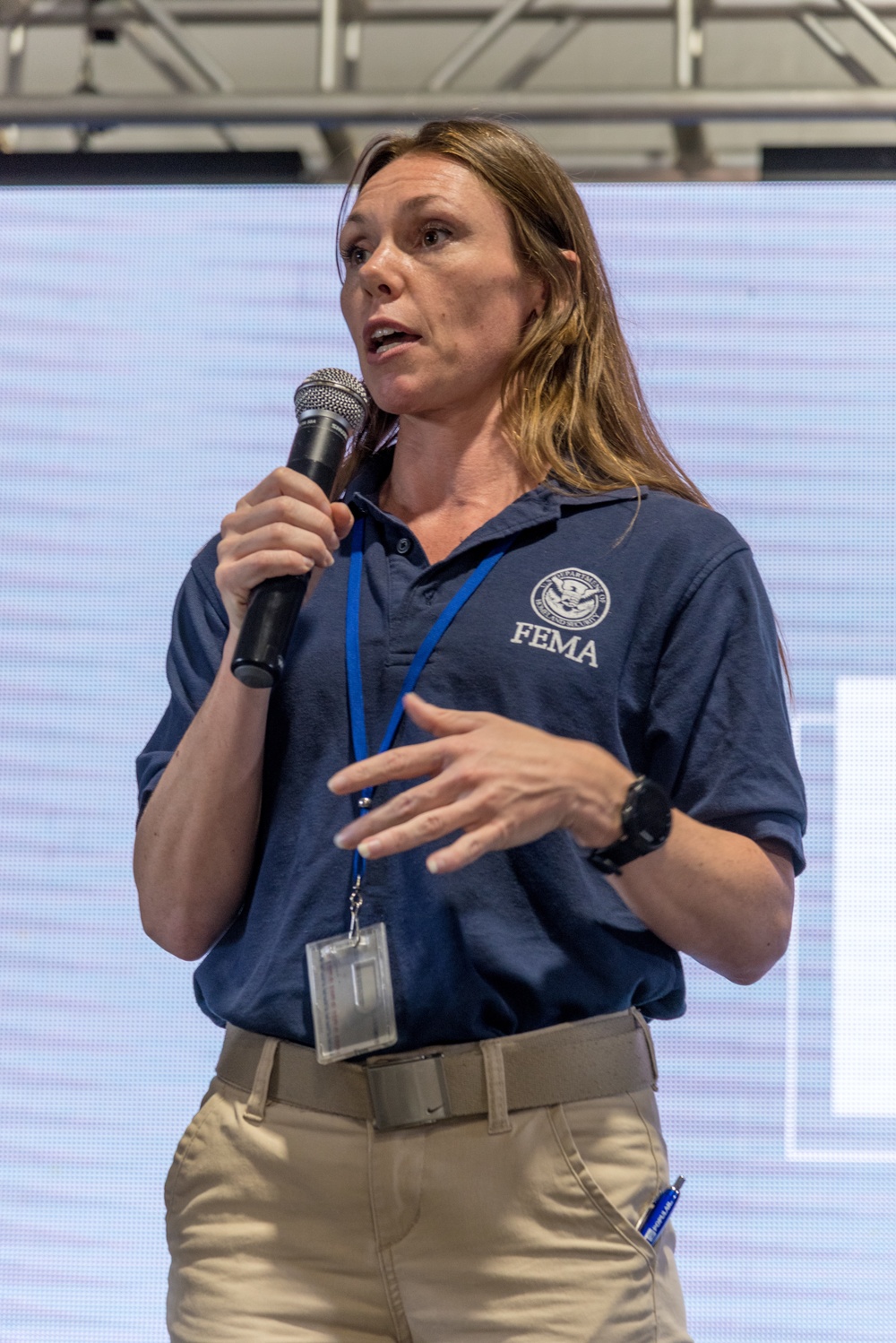 FEMA Speaks at Business Conference Following Quake