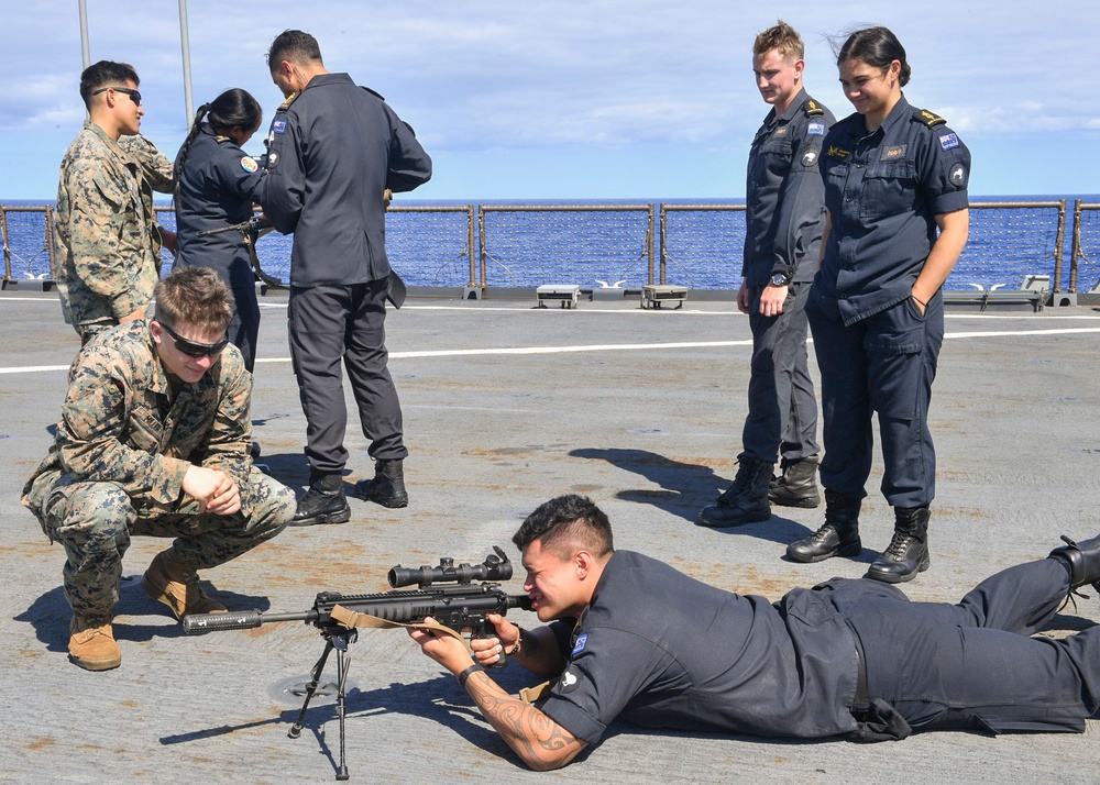 USS Germantown (LSD 42) RNZN sailors