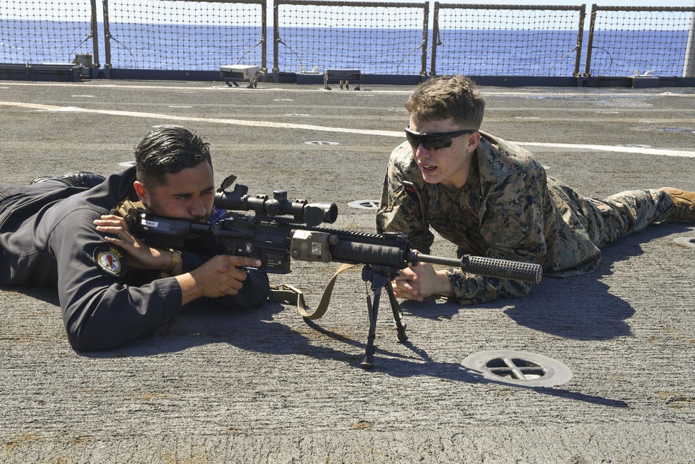 USS Germantown (LSD 42) RNZN sailors