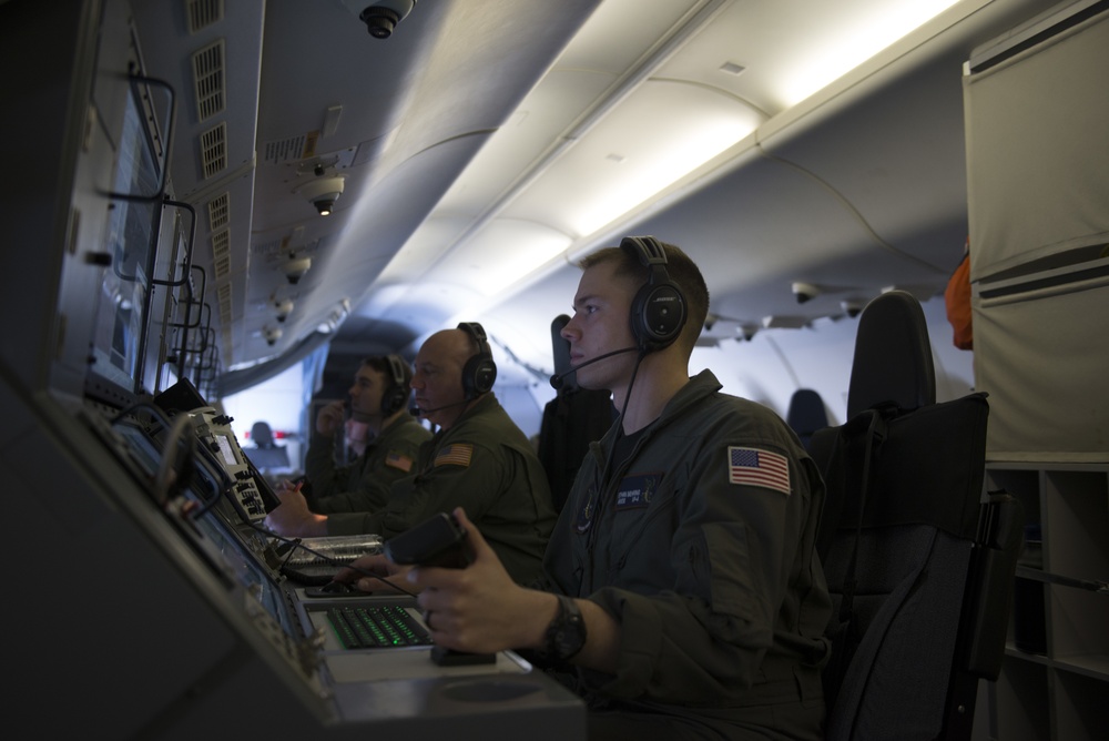 Naval Aircrewman (Operator) on Station