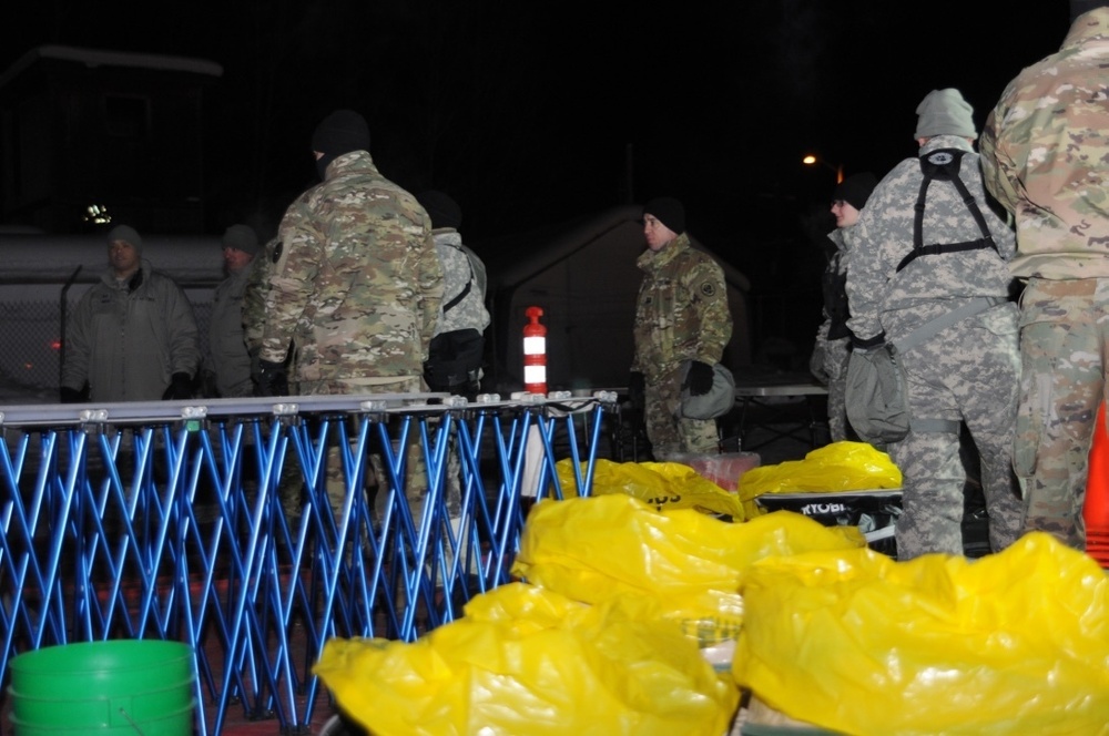 103rd CST cross trains with other agencies during Arctic Eagle 2020