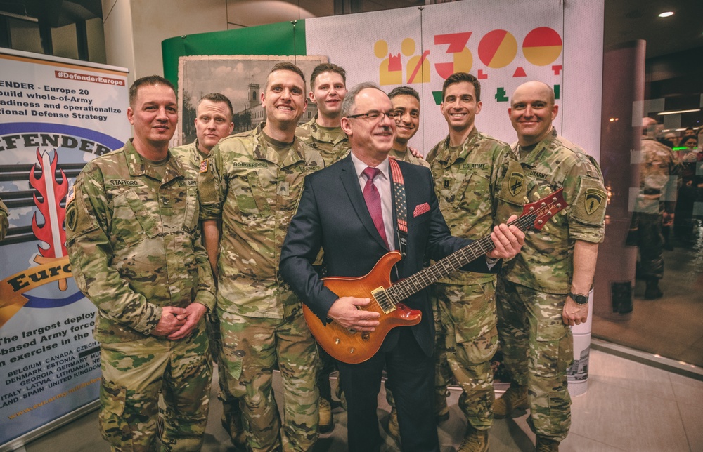 U.S. Army Europe rock band launches DEFENDER-Europe 20 outreach tour