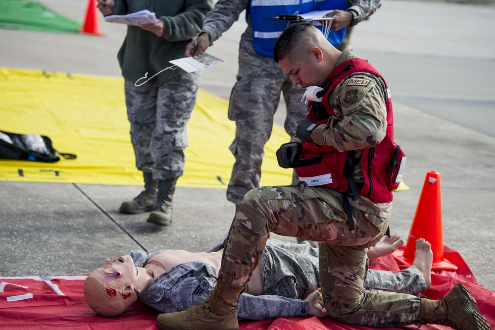 6 MDG conducts mass casualty response exercise