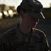 Soldier does physical training at Camp Taji