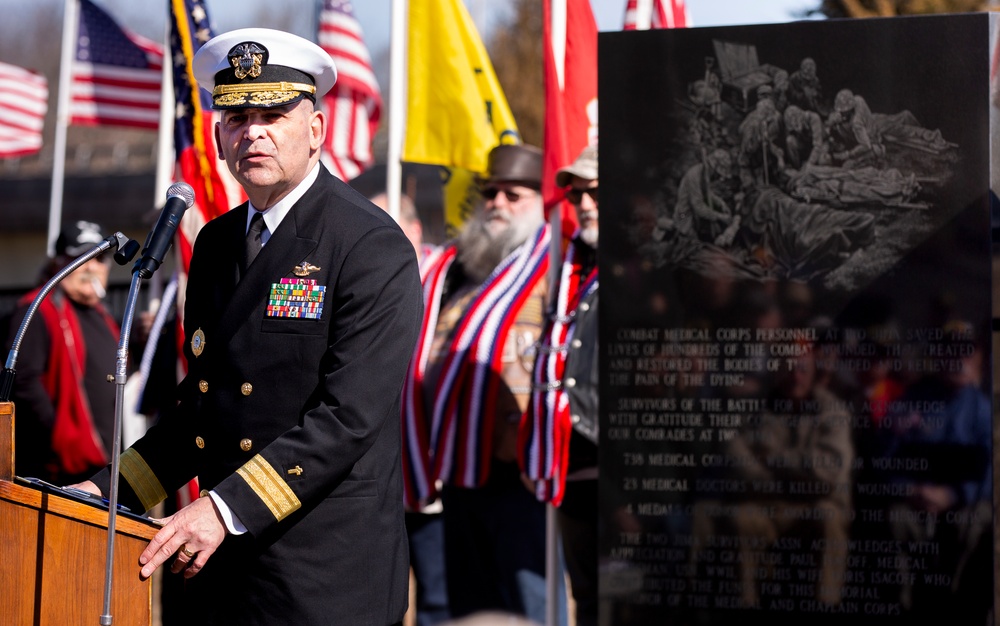 75th Anniversary of the Battle of Iwo Jima at the National Iwo Jima Memorial