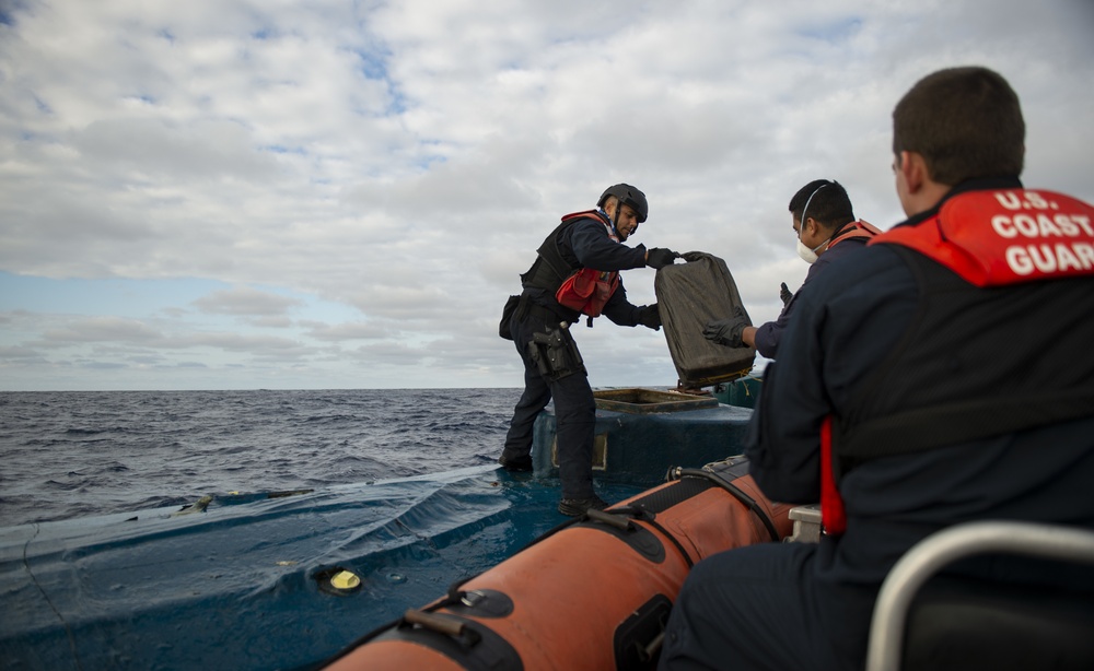 The U.S. Coast Guard Cutter Mohawk (WMEC 913) Supports Operation Martillo