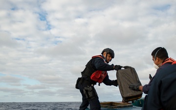 The U.S. Coast Guard Cutter Mohawk (WMEC 913) Supports Operation Martillo