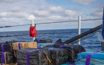 The U.S. Coast Guard Cutter Mohawk (WMEC 913) Supports Operation Martillo