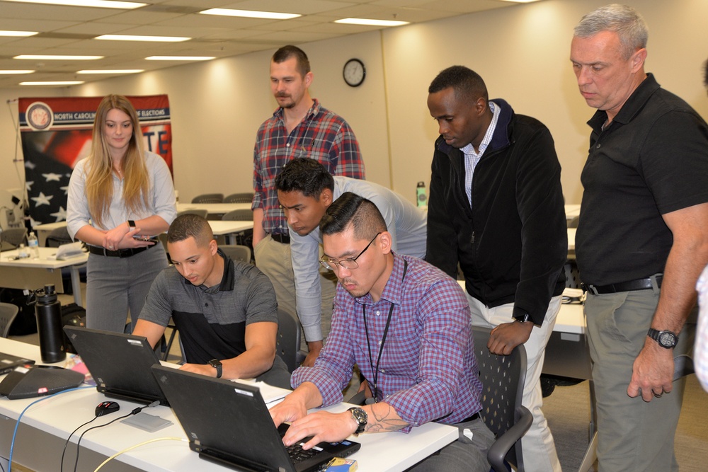 NC Guard Cyber Team on Election Duty