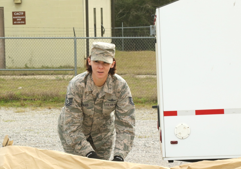 119th COS Sets up JISCC for Patriot South 20