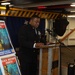 U.S. Sailor speaks during a Black Hostroy Month celebration