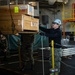 U.S. Sailor guides cargo