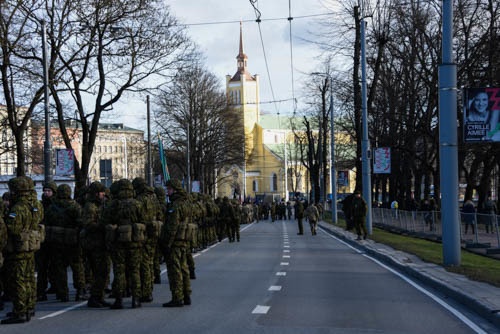 Command Team Visits Estonia During Independence Day Celebration