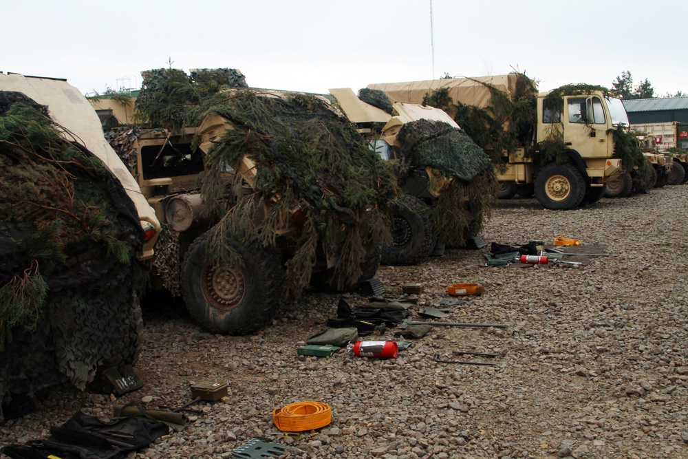 1/9 CAV conducts vehicle repair and maintenance