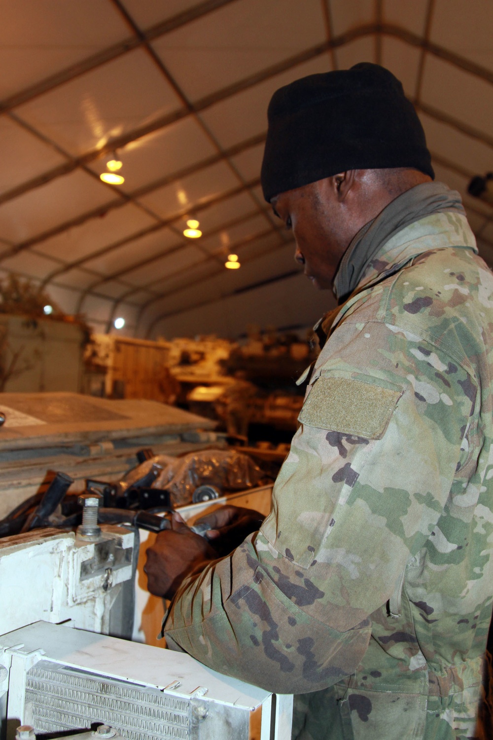 1/9 CAV conducts vehicle repair and maintenance