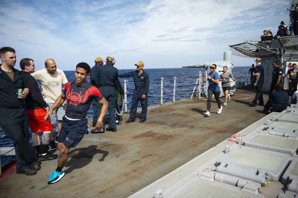 Vella Gulf Conducts Operations in the Atlantic