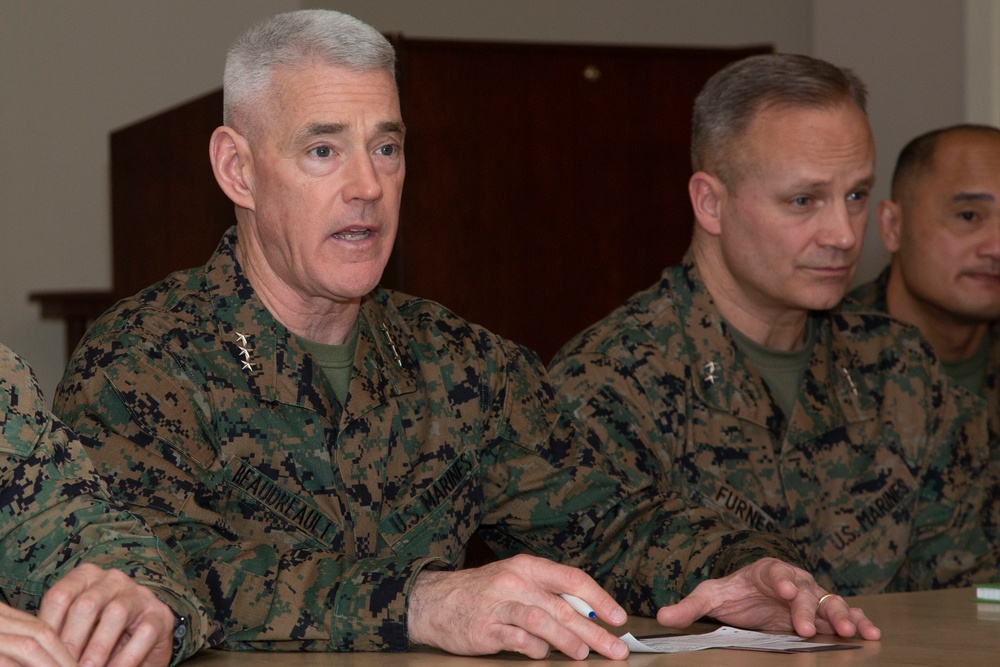 Leaders at Camp Lejeune kick-off Navy Marine Corps Relief Society Active Duty Fund Drive