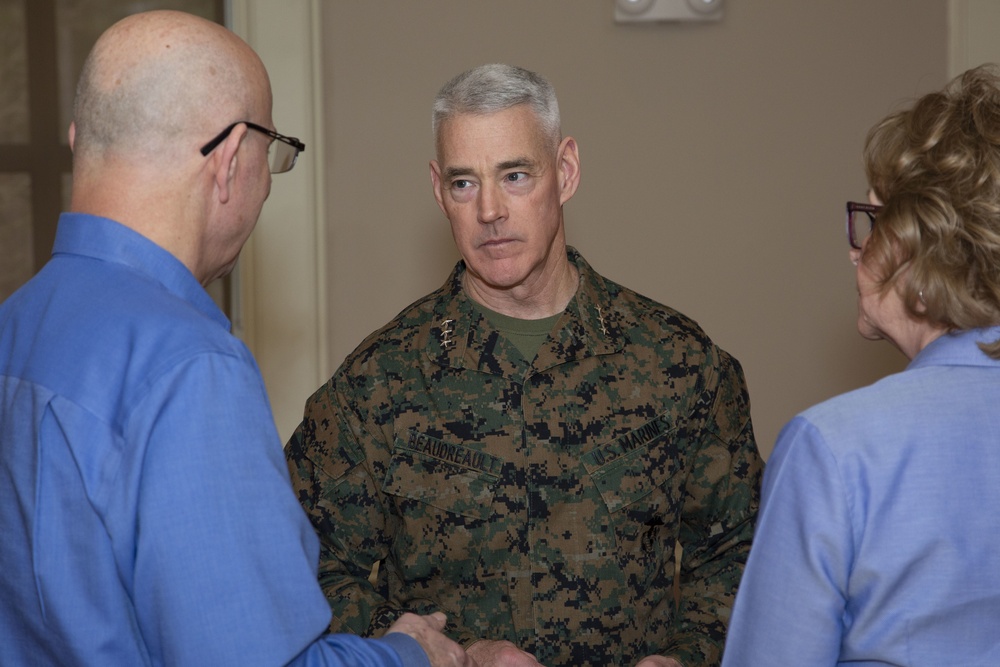 Leaders at Camp Lejeune kick-off Navy Marine Corps Relief Society Active Duty Fund Drive