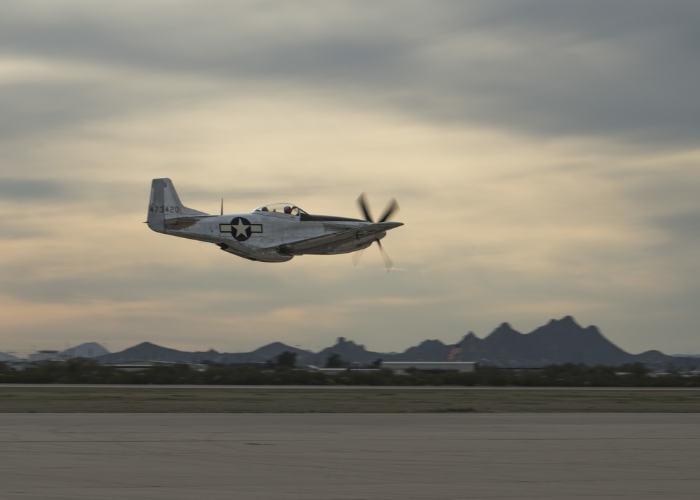 F-35A Demonstration Team practices at Heritage Flight Training Course