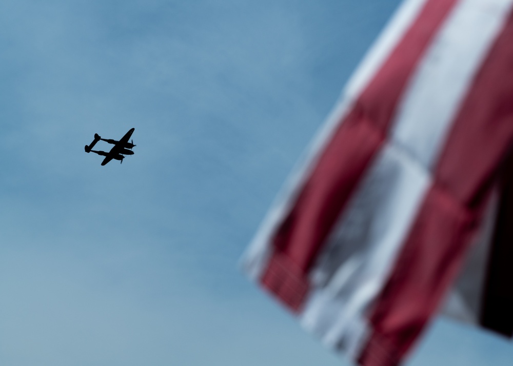 F-35A Demonstration Team practices at Heritage Flight Training Course