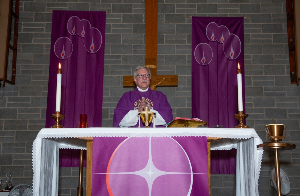 Base, station churches host Ash Wednesday services