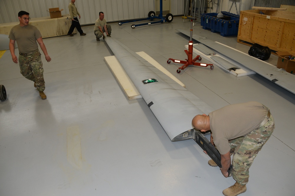 MQ-1 wing lift