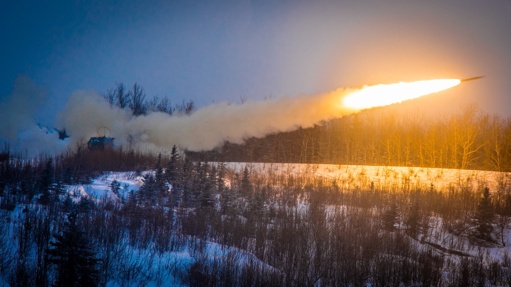 AE20: 5/11 Marines fire HIMARS in Alaska