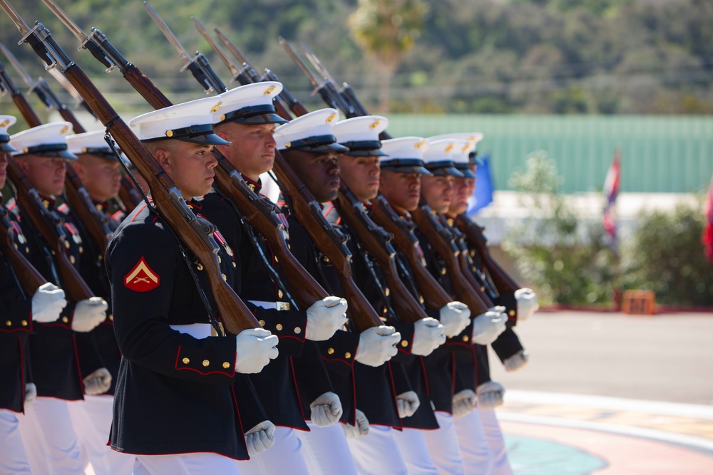 Camp Pendleton hosts 2020 Battle Color Ceremony