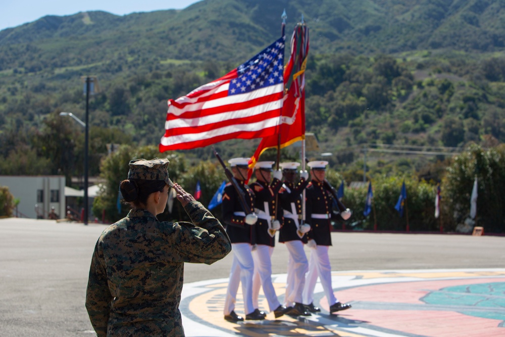 Camp Pendleton hosts 2020 Battle Color Ceremony