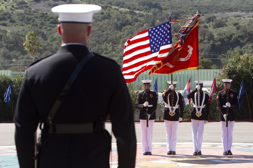 Camp Pendleton hosts 2020 Battle Color Ceremony