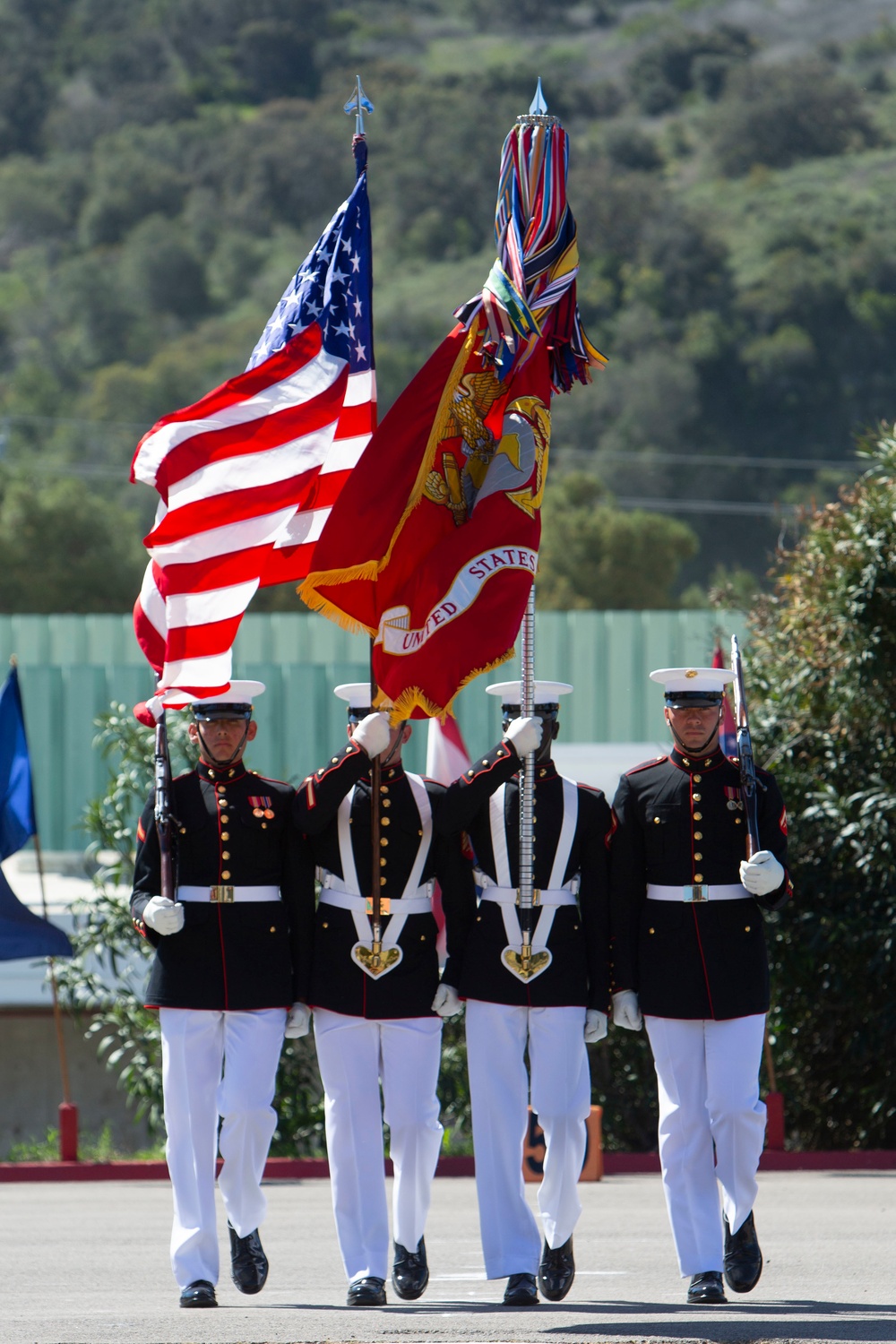 Camp Pendleton hosts 2020 Battle Color Ceremony