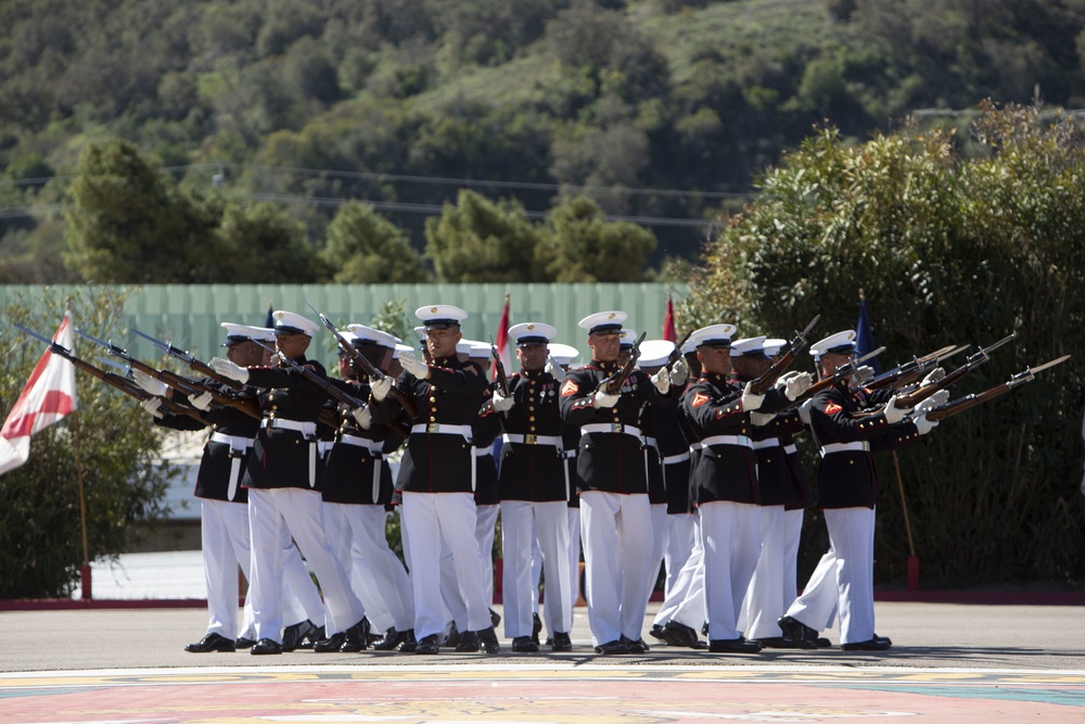 Camp Pendleton hosts 2020 Battle Color Ceremony