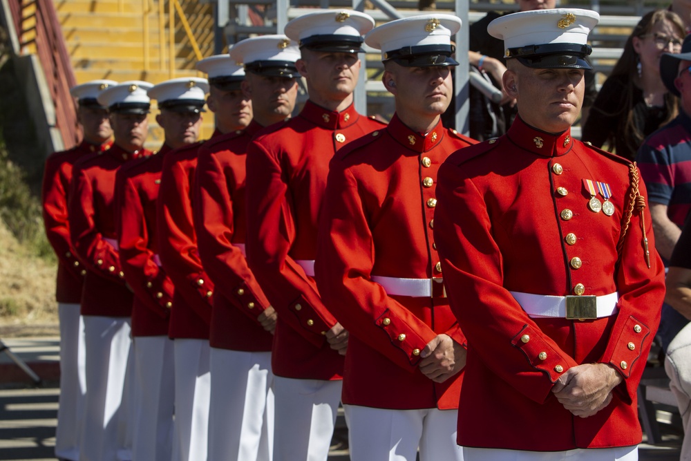 Camp Pendleton hosts 2020 Battle Color Ceremony