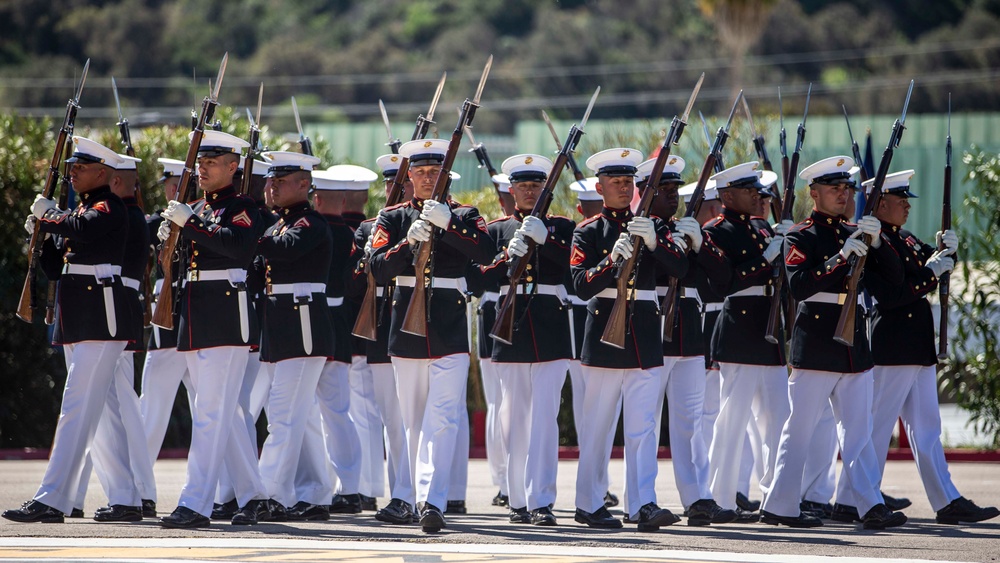 Camp Pendleton hosts 2020 Battle Color Ceremony