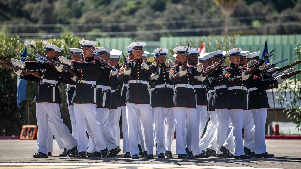 Camp Pendleton hosts 2020 Battle Color Ceremony