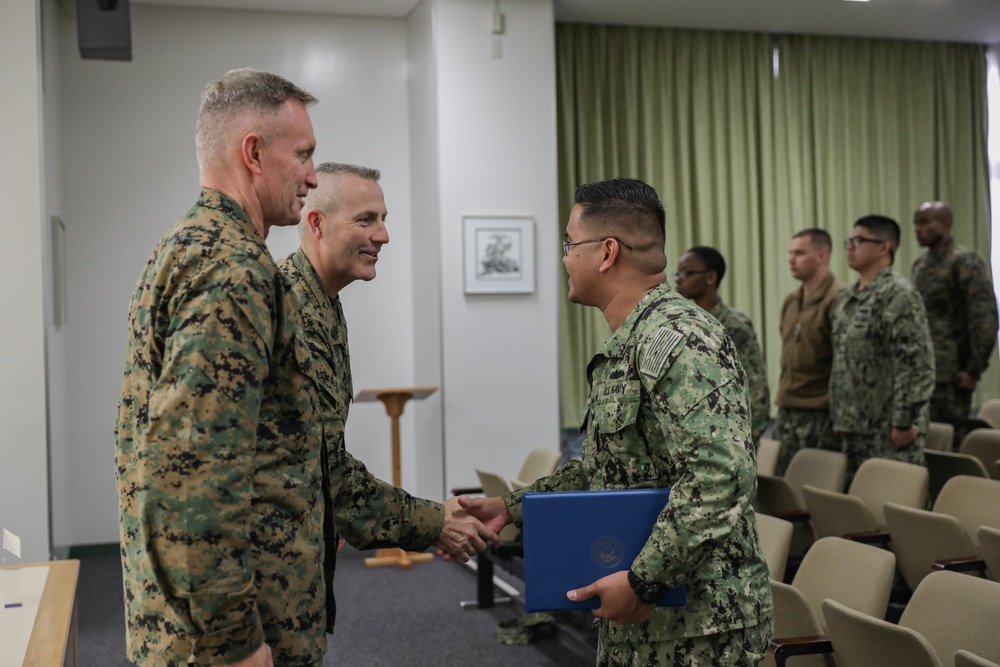 Brig. Gen. Bowers visits MCAS Iwakuni