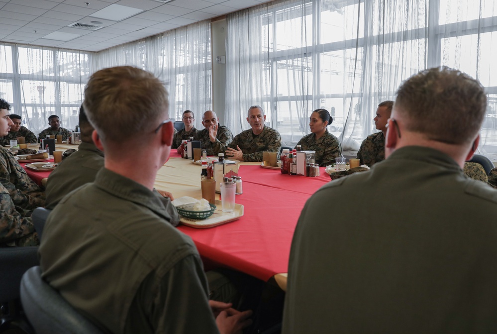 Brig. Gen. Bowers visits MCAS Iwakuni