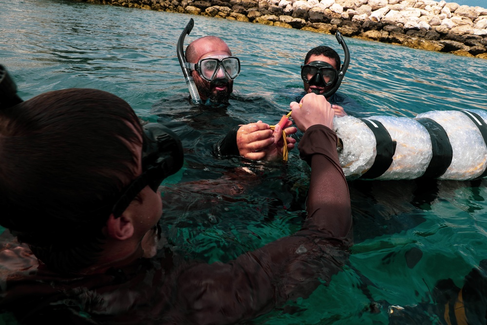 Floating Mine Training