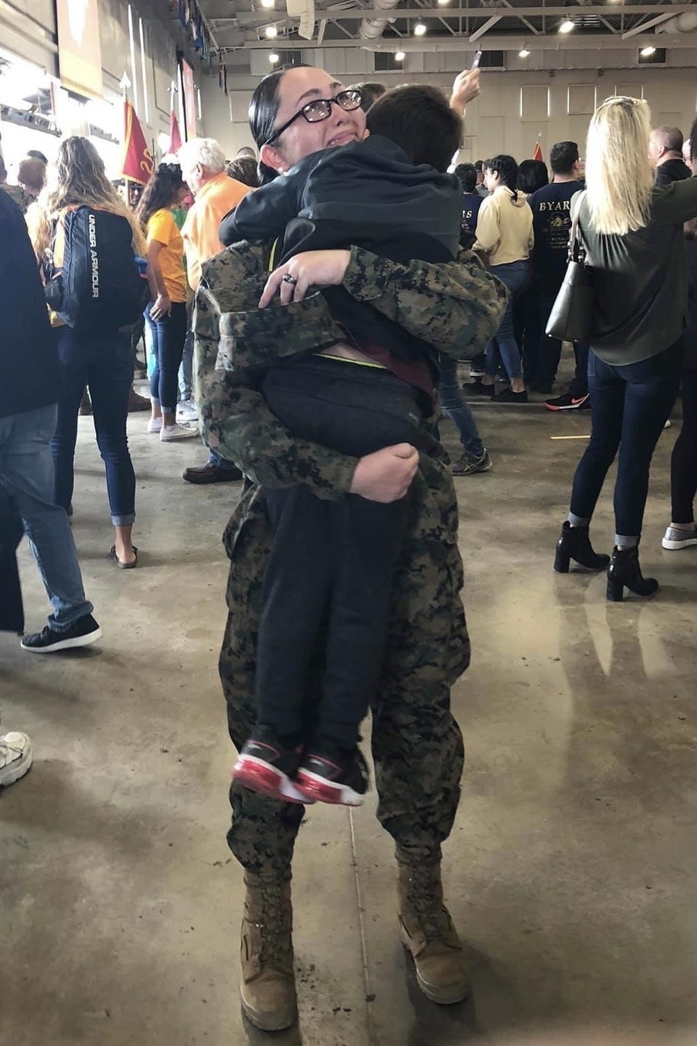 Mother's love inspires USMC enlistment